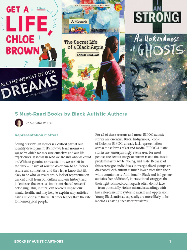 Autism in Books: Must-Read Stories by Autistic Authors