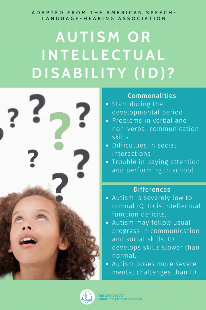 Autism and Intellectual Disability: Overlaps and Differences