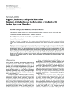 Autism in [Country]: Cultural Attitudes and Support