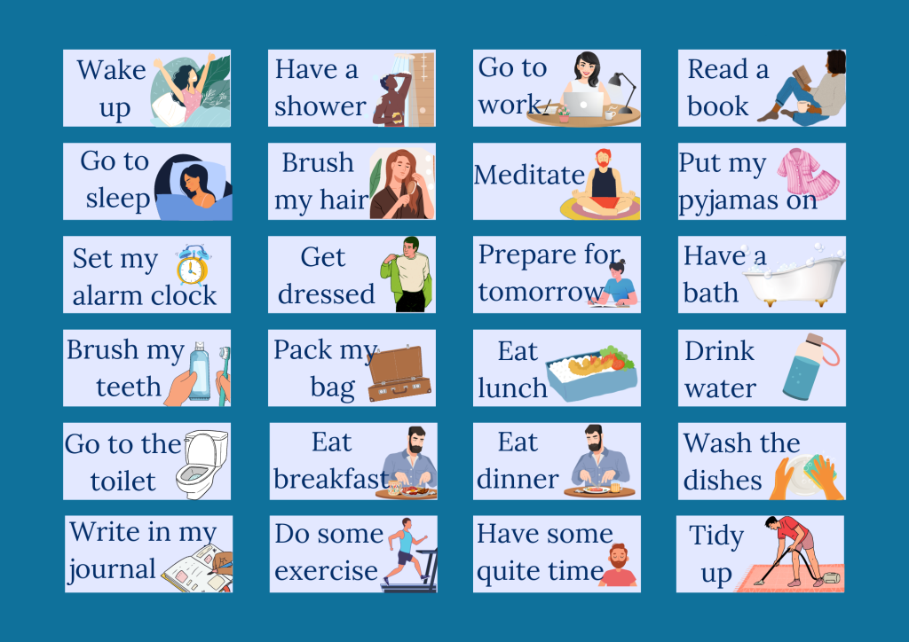How to Create a Visual Schedule for Your Autistic Child